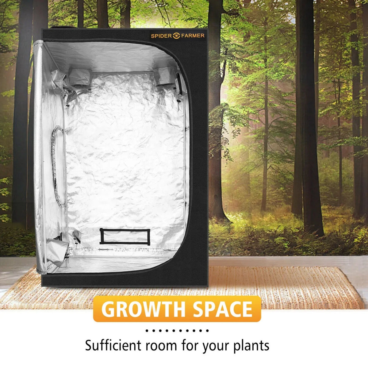 5’x5’x6.5′ Indoor Grow Tent B708
