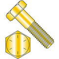 3/8-16 x 1/2x22 Hex Head Cap Screw Steel Zinc Yellow Grade 8 100 Pack V182