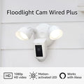 Wired Floodlight Cam with 1080p HD Video Y485