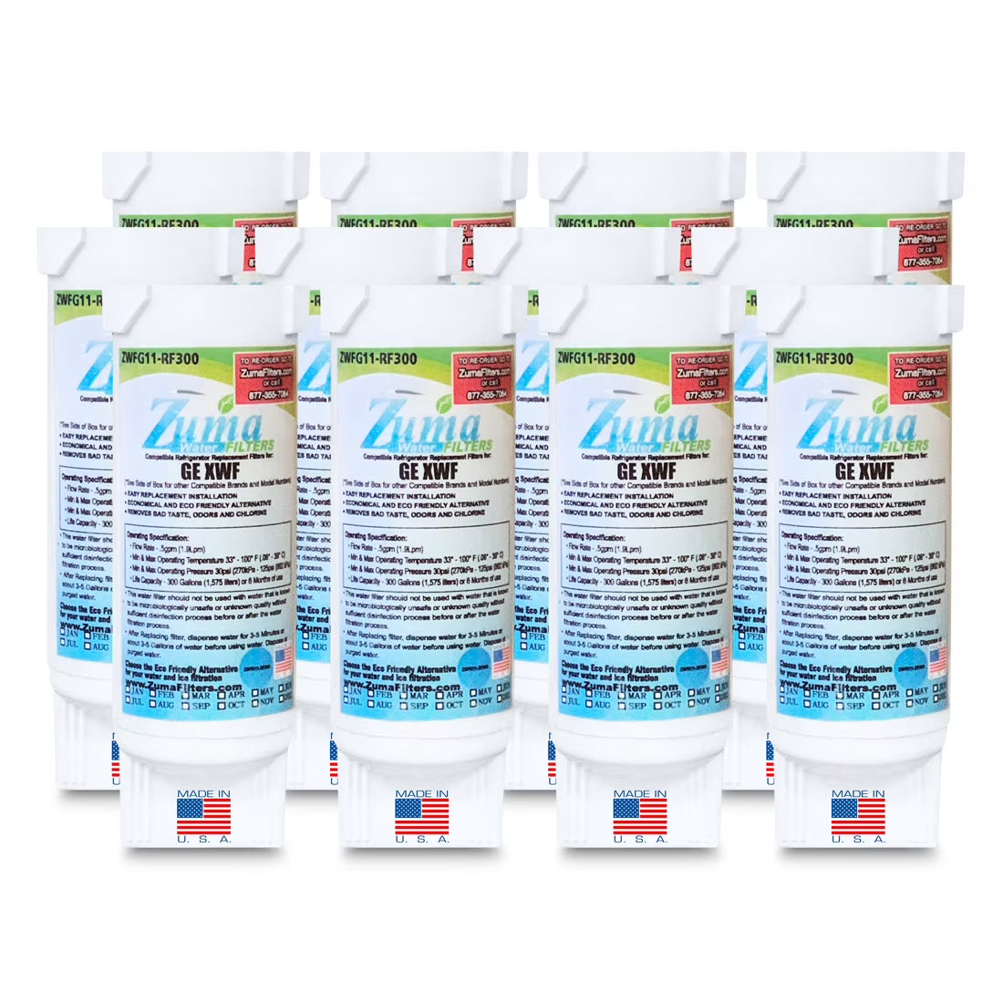 12 Pack Water and Ice Filter G100763