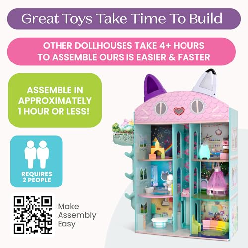 Pretend Play Playhouse with 20 Accessories D74911