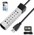2000W Stainless Steel Immersion Water Heater with Digital LCD Thermometer G2482