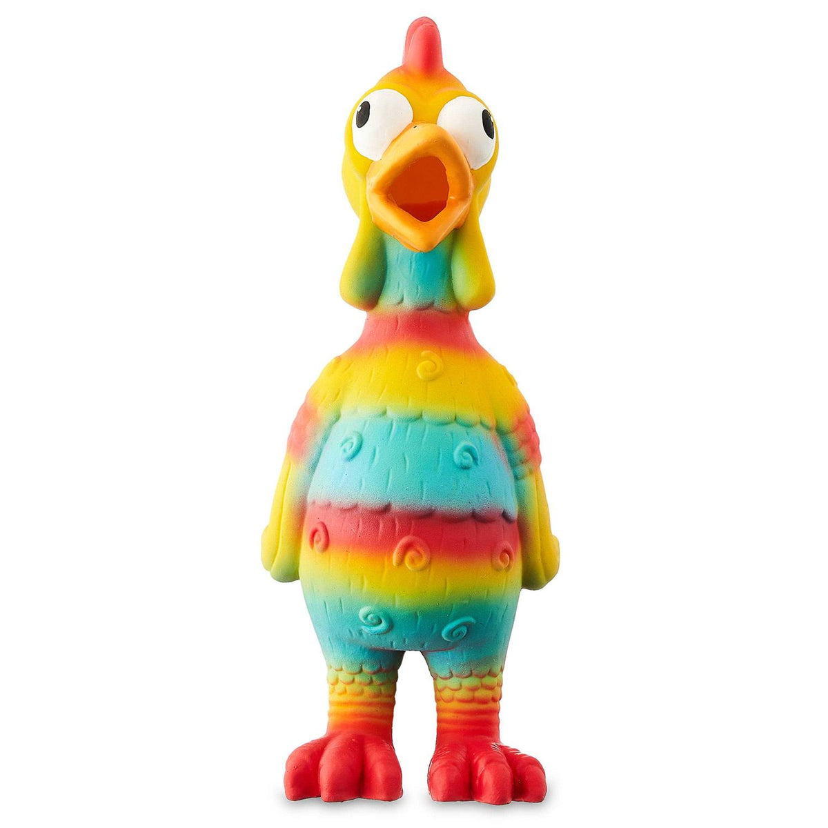 Tie Dye Chicken Dog Toy S711