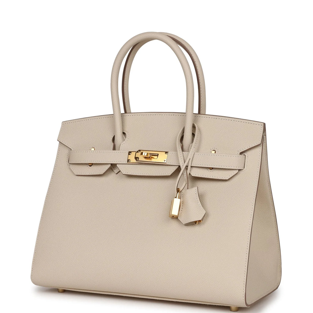 Birkin 30 Craie Epsom Gold Hardware S64338