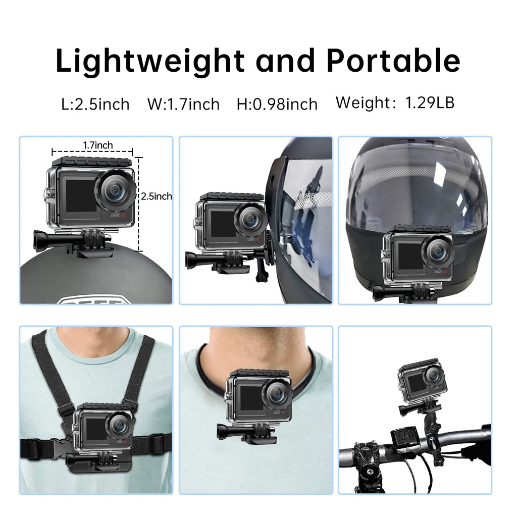 4K 30FPS Action Camera Waterproof WiFi Touch Screen K81754