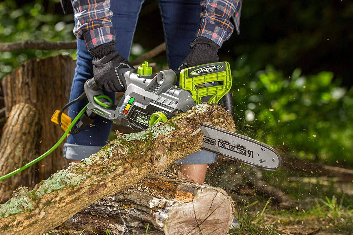 16-Inch 12-Amp Corded Electric Chain Saw U321666