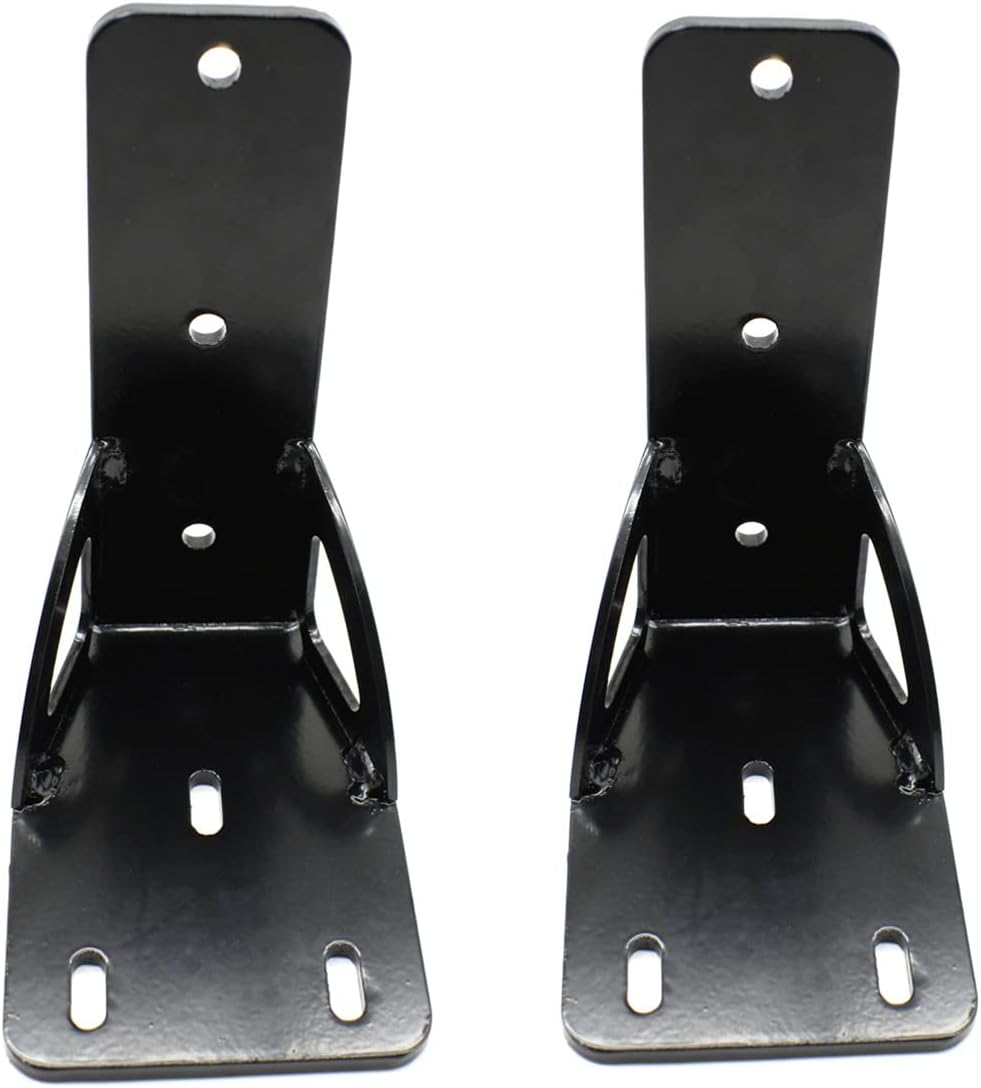 Awning Bracket Replacement, 50mm Wide, 8mm Pre-drilled Holes, Pair Pack of 2 W449383