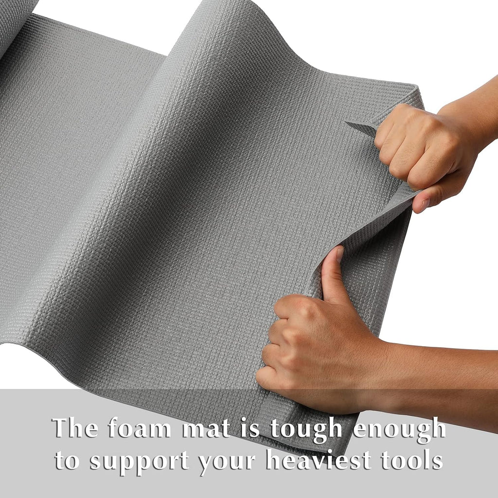 Grey 16 inch x 16 feet 3mm Thick Non-Slip Drawer Liner V675
