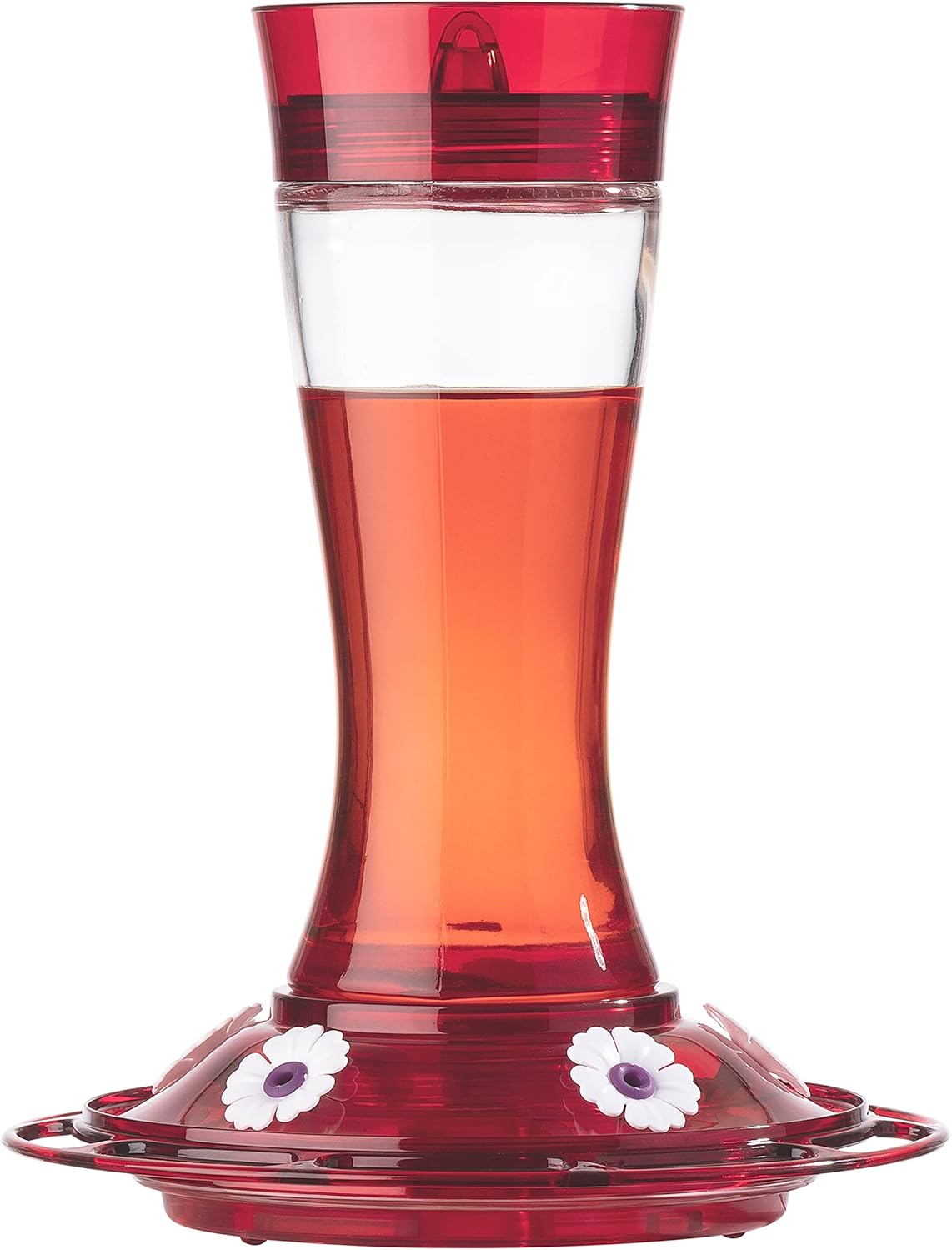 Glass Hummingbird Feeder, 5 Feeding Stations, 20 Ounces N898976