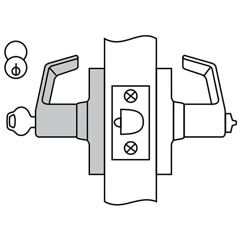 Cylindrical Lock P401904