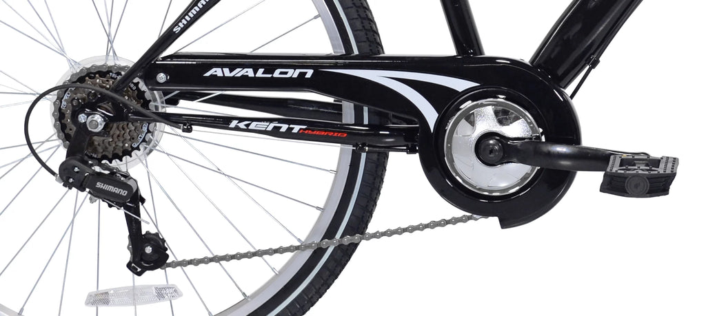 26 In. Black Comfort Bike with Full Suspension A71828