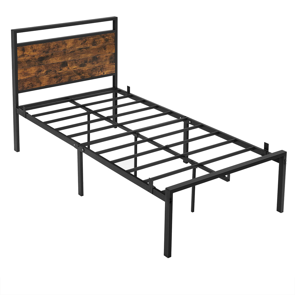 Twin Size Metal Bed Frame with Headboard A115548
