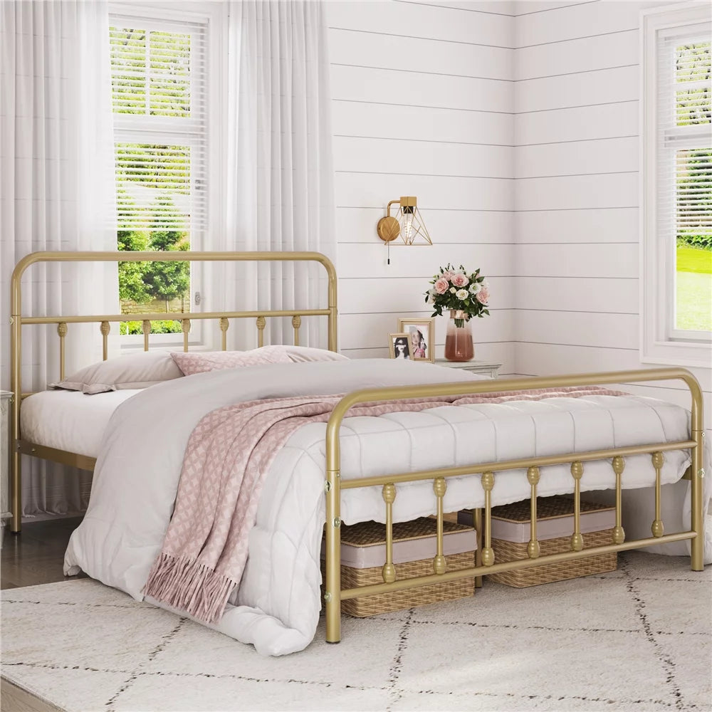 Queen Bed with High Headboard N16219