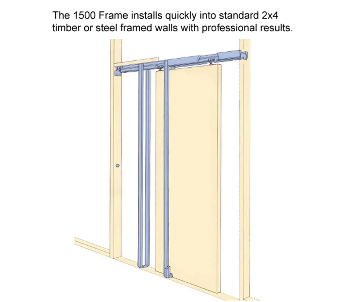 Sliding French Double Pocket Doors 48 x 84 inches Solid Wood Interior Doors B851027