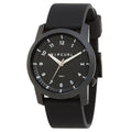 Black Silicone Watch C21221
