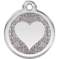 Enamel Pet ID Tag Heart Z656158