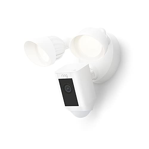 Wired Floodlight Cam with 1080p HD Video Y485