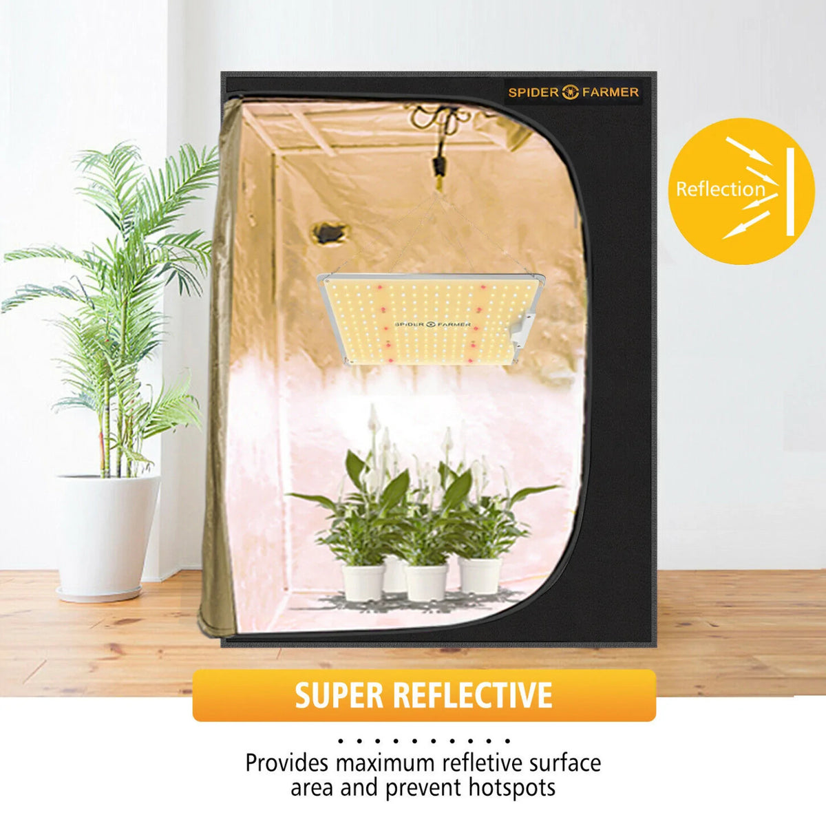5’x5’x6.5′ Indoor Grow Tent B708
