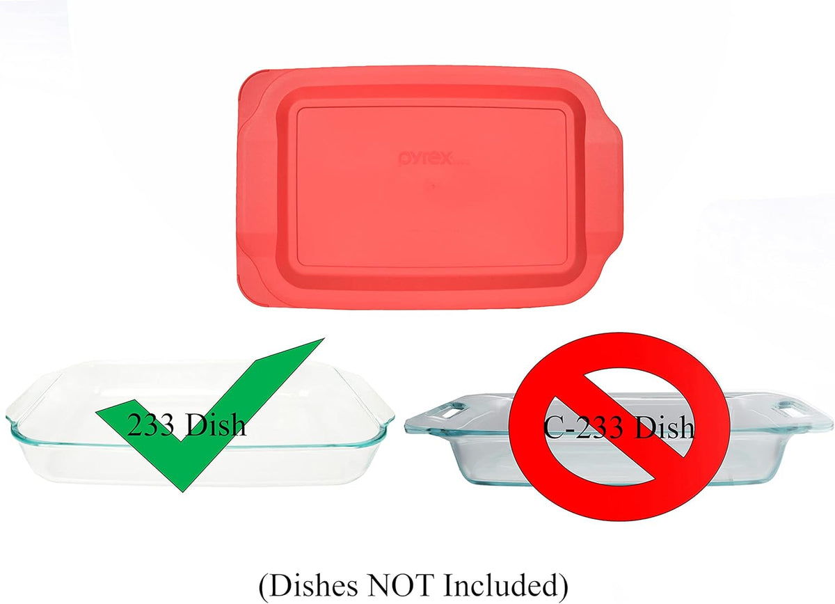 3qt Red Food Storage Lid E355