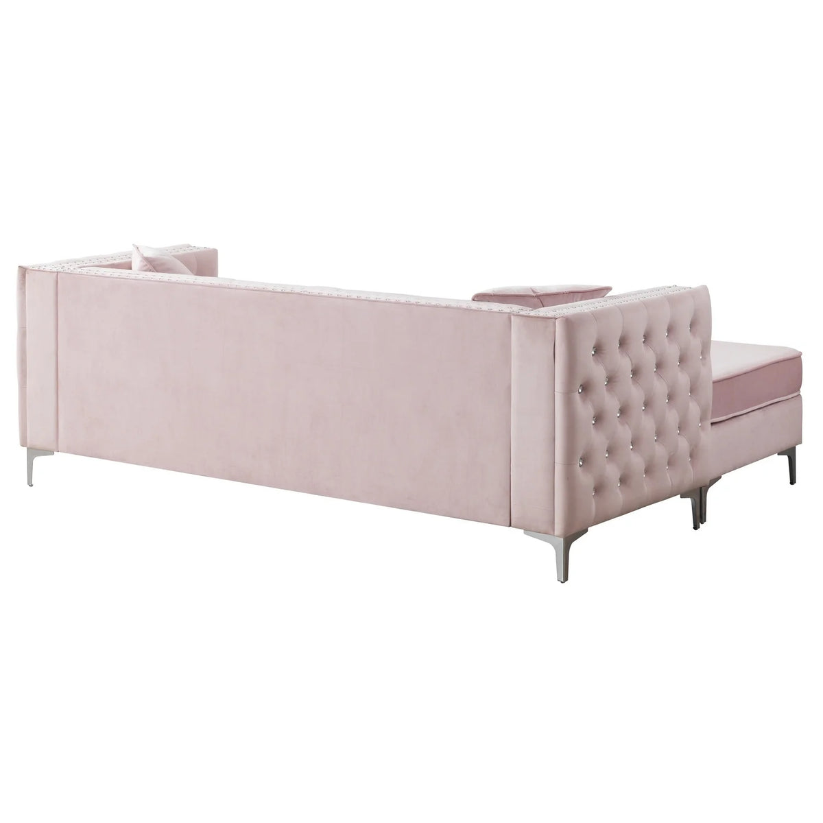 Pink Sofa Chaise K2256
