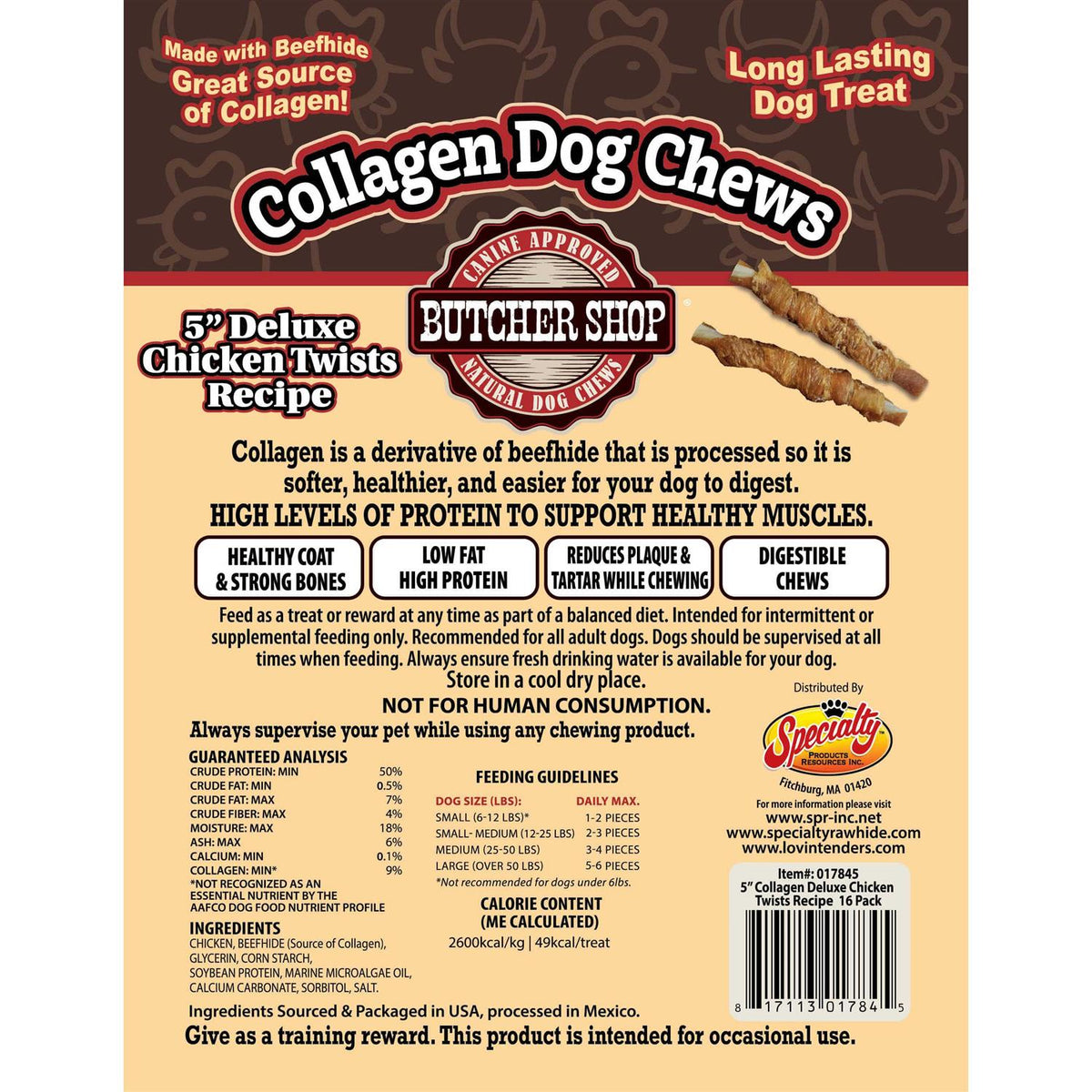Chicken Collagen Dog Chews A557580