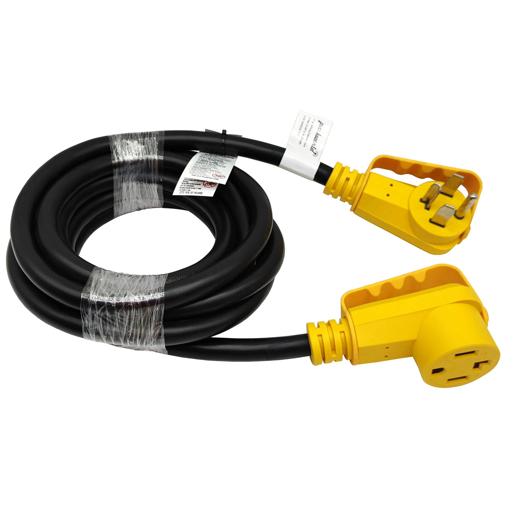 EV Extension Cord, Dryer 4-Prong NEMA 14-30 Extension Cord, 30A, 125V/250V, 7500W (15FT) P7303