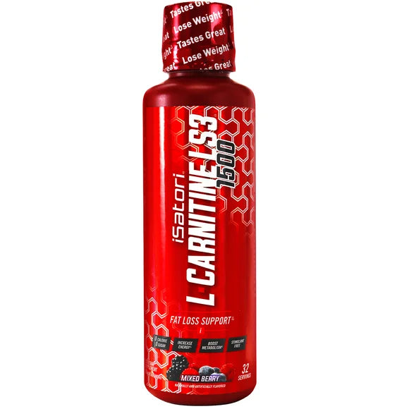 L-Carnitine Liquid Metabolic Enhancer Mixed Berry 1500mg B738487