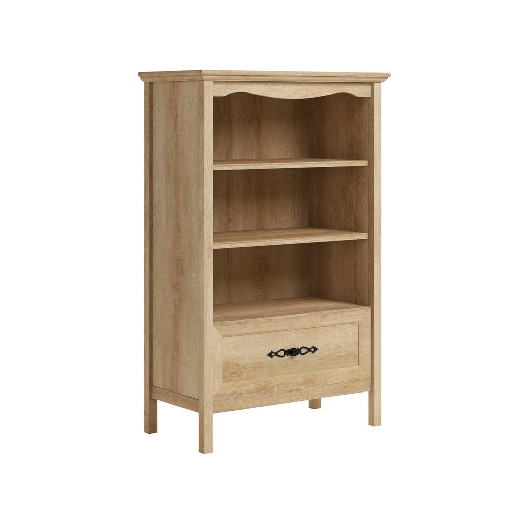 Oak Bookcase with Drawer S154494