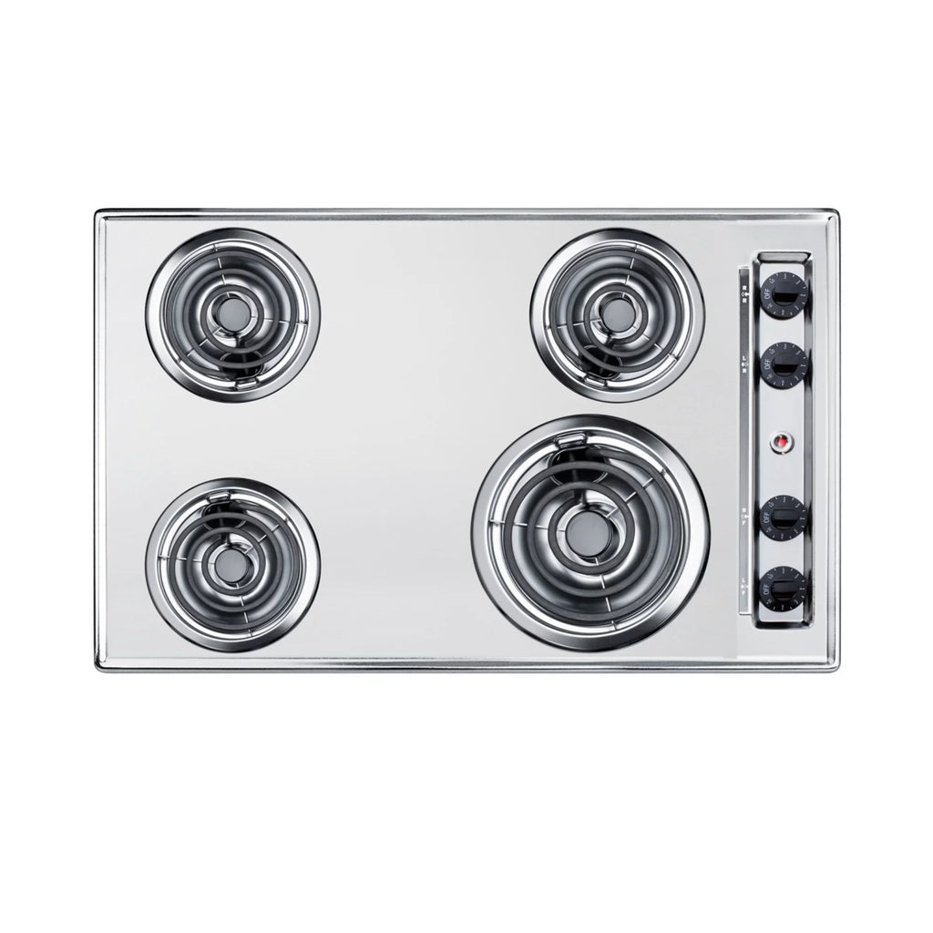 230V 4-Burner Coil Cooktop Y191