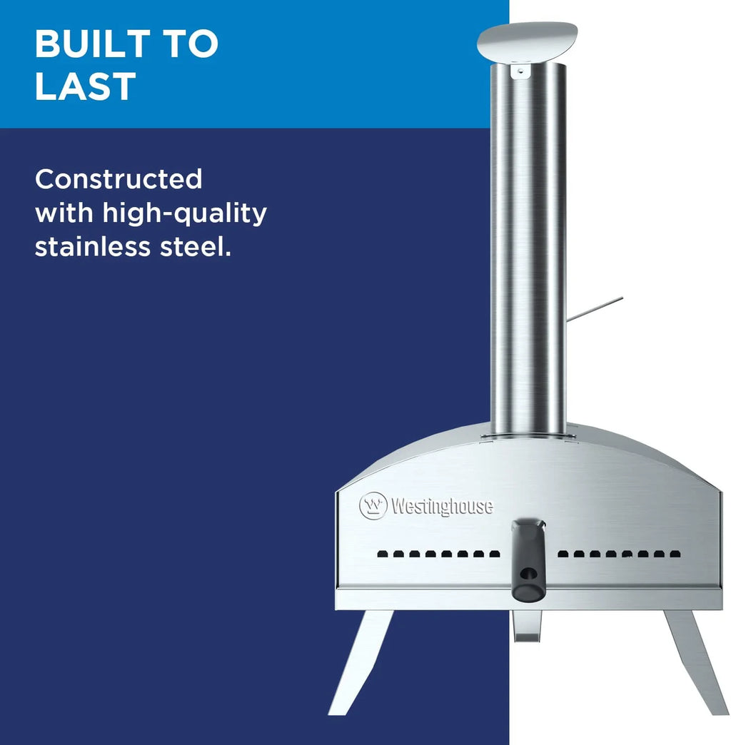 Stainless Steel Wood Pellet Outdoor Pizza Oven A60056