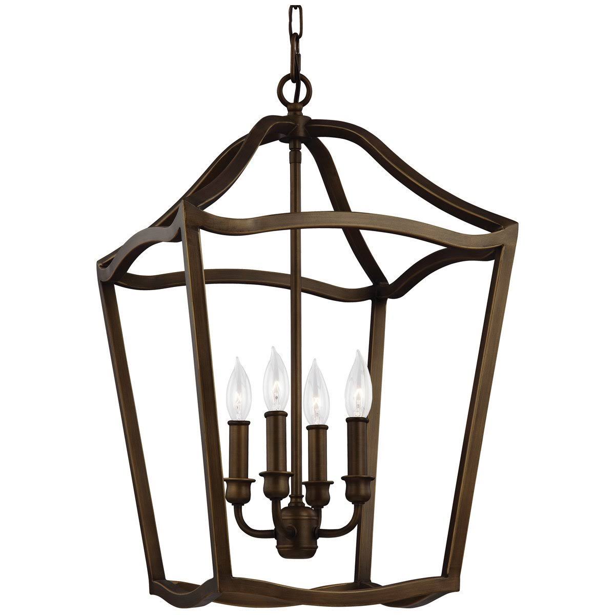 Antique Forged Iron 4 - Light Foyer Y764187