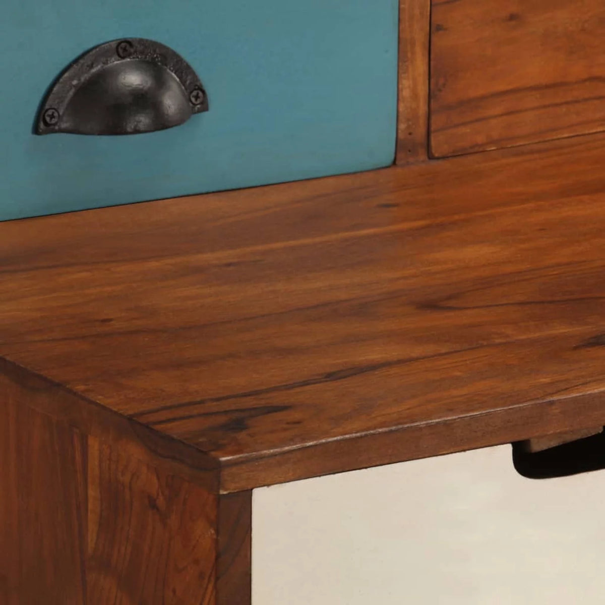 Solid Acacia Wood Writing Desk Z915448