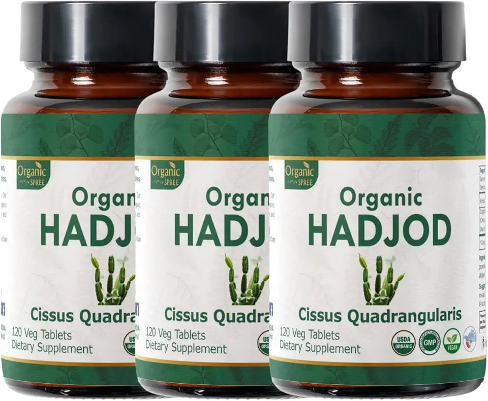 120 Tablets Cissus Quadrangularis Organic Vegan B7459