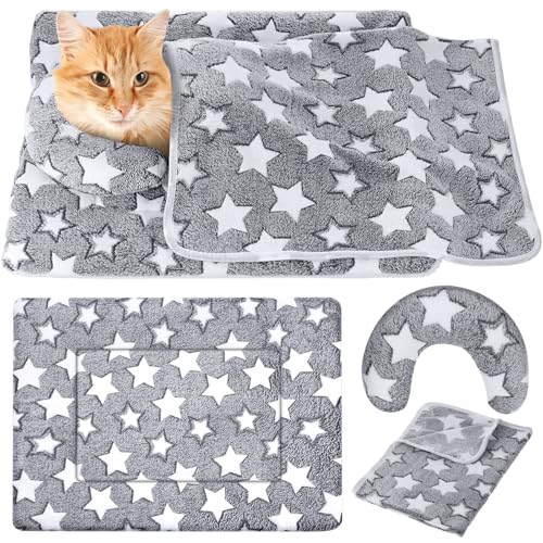 Christmas Pet Bed Mats with Puppy Dog Blankets and Pillows L76854
