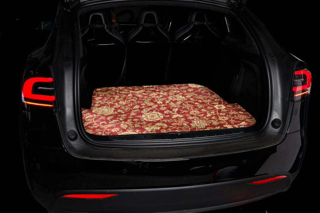 Red Oriental Car Mats H86751