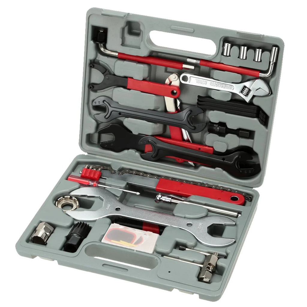 Portable Multifunctional Cycling Bike Tool Kit Set Carbon Steel Tools J72790