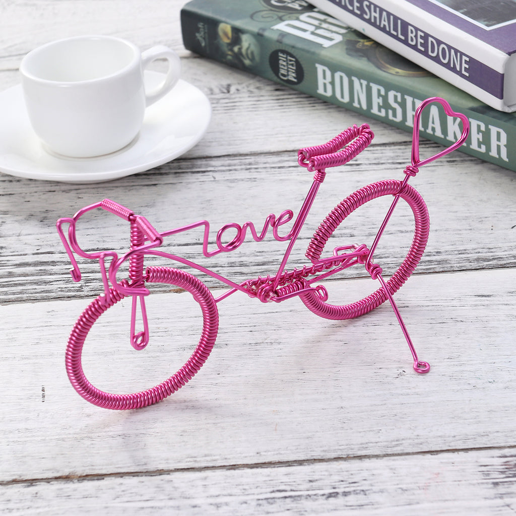 Metal Crafts Figurine Ornaments (Pink) X829