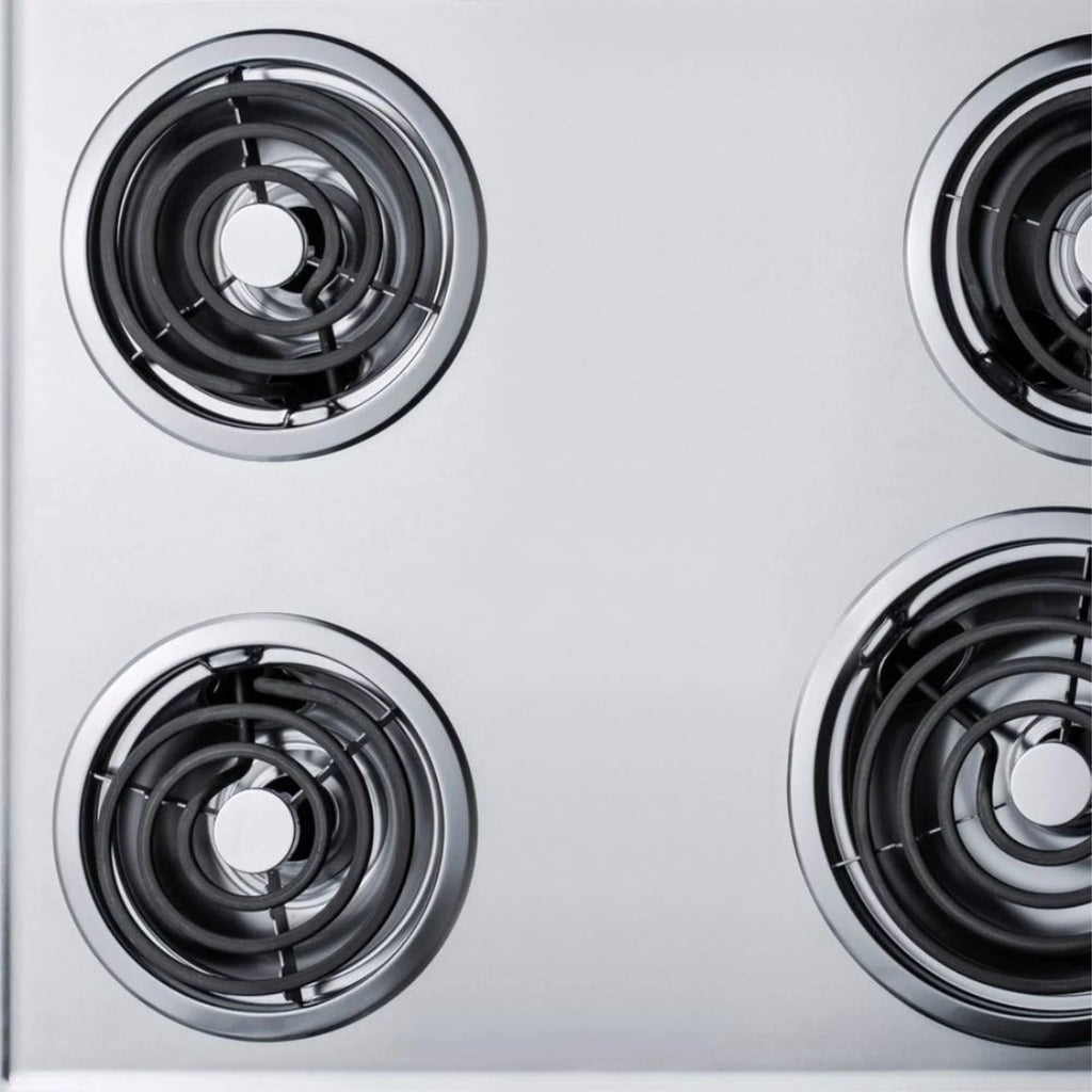 230V 4-Burner Coil Cooktop Y191
