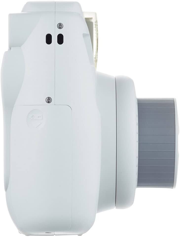 Smokey White Instant Film Camera with 40 Sheets of Instant Film Y5442