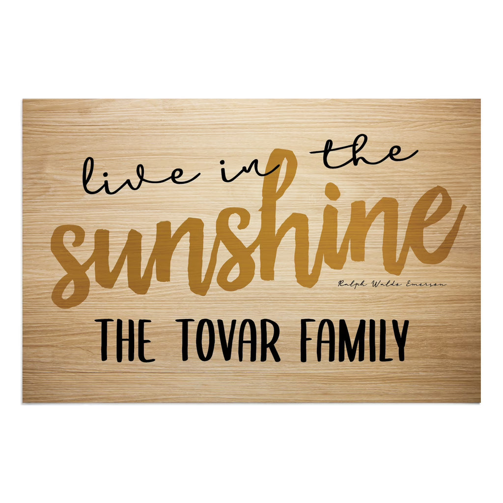 Light Brown Rectangular Non Slip Doormat I32462