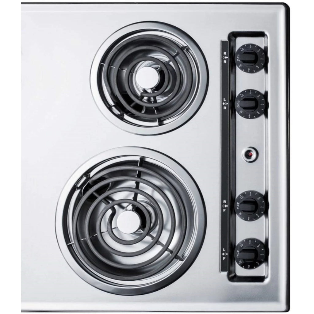 230V 4-Burner Coil Cooktop Y191