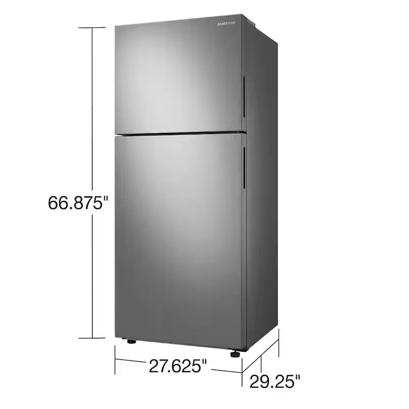 15.6 cu. ft. Top Freezer Refrigerator in Stainless Steel Z1292