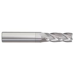 1/2x22 x 4x22 x 1-1/2x22 Square End Mill, 4 Flute, Solid Carbide Q940912