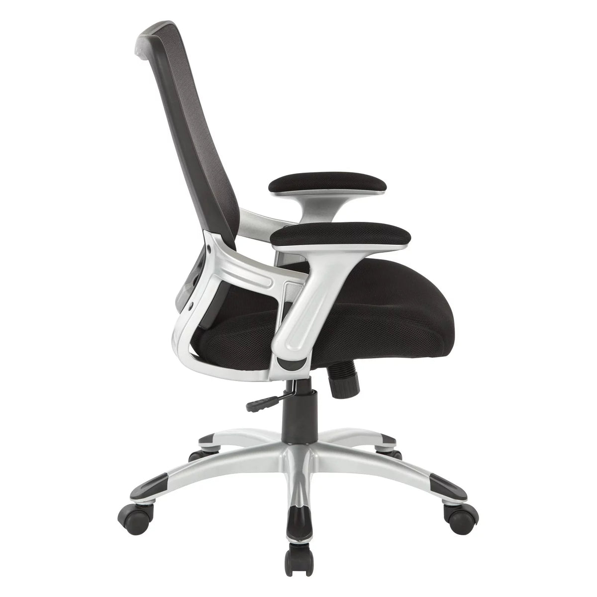 Black Mesh Screen Back Chair F8873
