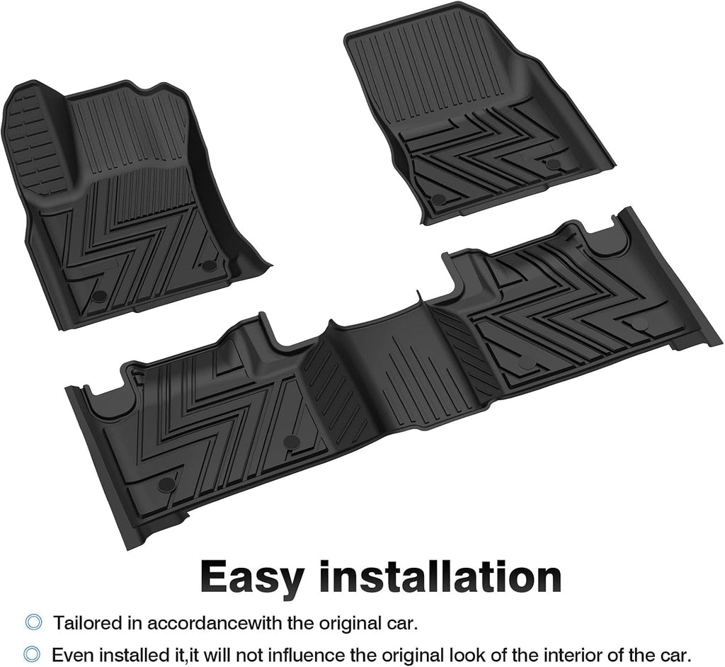 TPE All-Weather Floor Mat Liners for Jeep Grand Cherokee 2011-2021 D1399