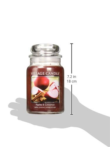 Apples & Cinnamon Large Apothecary Jar Scented Candle, 21.25 oz. J62406