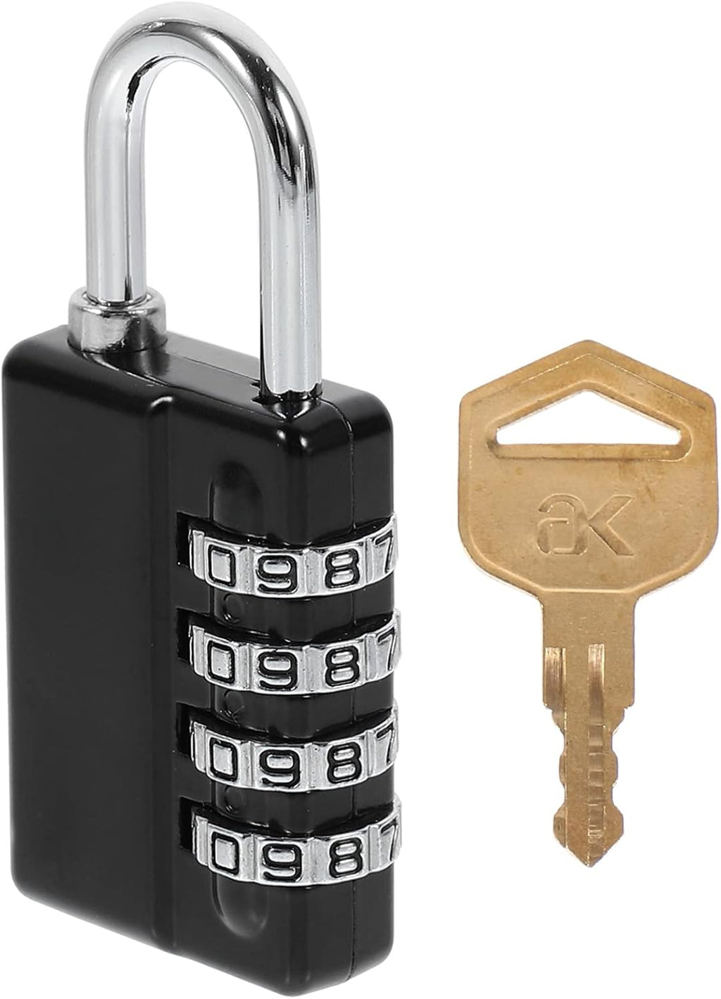 Resettable Waterproof Padlock with Keys I968