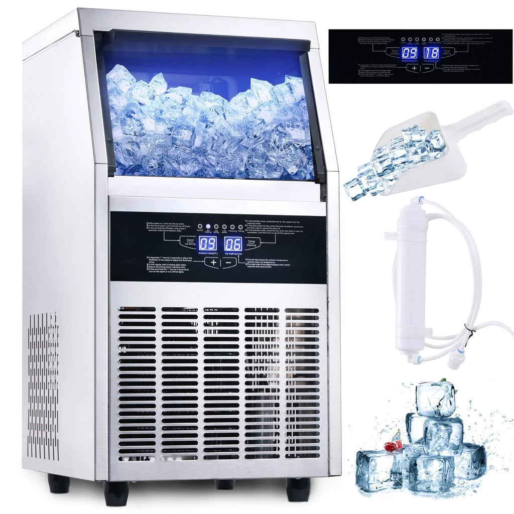 150lb Stainless Steel Commercial Ice Maker B8802