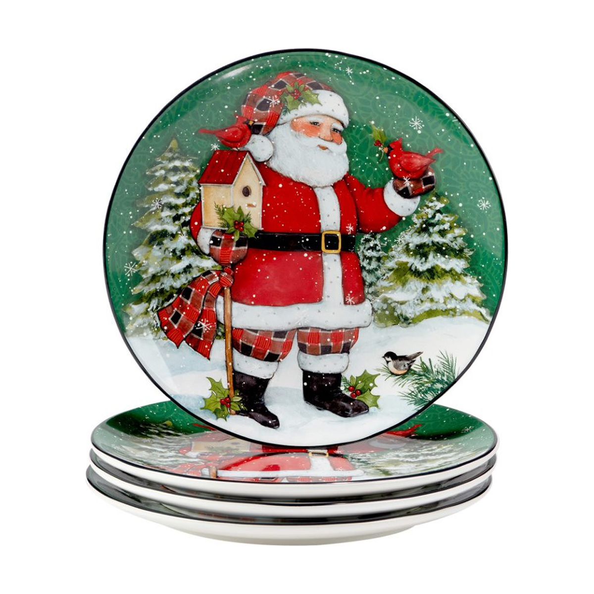 16 Piece Christmas Dinnerware Set B885