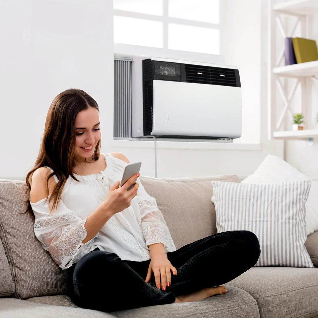 12,000 BTU Window Air Conditioner with Electric Heat M594